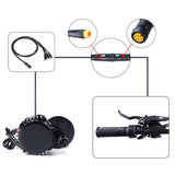 Dropship-Electric Bike Twist Throttle for Bafang Ebike Twist Throttle Left Hand with 3 Pin Waterproof Connector Ebike Parts
