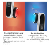 7 In 1 Red Light RF+Blue Light Ice Compress Beauty Instrument EMS Lifting Deep Clean Nourish Skin Eye Care Rejuvenation Device