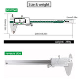 High Precision Stainless Steel LCD Vernier Caliper measuring Tool  Digital Display Caliper 150mm Fraction/MM/Inch