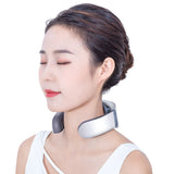Cervical neck massager upgrade instrument four intelligent electrical impulses neck massager neck massager