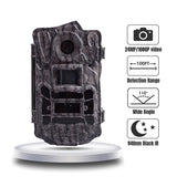 110° Wide Angle Hunting Camera 2.0" LCD Display Waterproof Game Camera 24MP 1080p HD Video 100ft. Range Detection Trail Camera