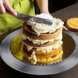 6Pcs-Cake Decorating Supplies Cake Turntable Rotating Cake Stand DIY Set Baking Tools Spatula Scraper
