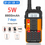 2022 BAOFENG 10W Professional Portable Walkie Talkie UV-10R 50km 128 Channels VHF UHF Dual Band Two Way CB Ham Radio Transceiver