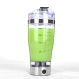 Electric Protein Shaker Bottle 450ML Portable Mixer Cup USB Rechargeable Shaker Cups for Albumen Powder Coffee Milk