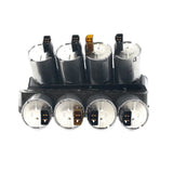 Transmission Solenoids Kit Plastic 7 Speed Accessories Moulding Solenoids Set Fits for VW Fwd 2008-2011 for Skoda Fwd 0AM Dq200