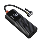 Mini Air Pump Compressor Digital Wired Tyre Inflatable Pump LED Flash Light for Car Motorcycle Bicycle