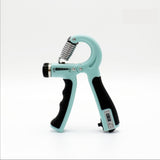 Adjustable Hand Grip Strengthener Count Power Finger Hand Exerciser Gym Muscle Training Wrist Gripper Non-Slip Handle Portable