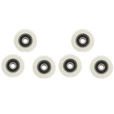 Dropship-6Pcs 36 Teeth 38mm Nylon Electronic Motor Gear Ball Bearing Gears for Bafang Electric Bike Bicycle