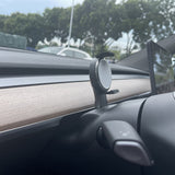 Car 15W Steering Wheel Wireless Charger Phone Panel for Tesla Model 3 Y Fast Wireless Charging Pad Holder