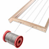 1 Roll 500g Stainless Steel Wire for Beekeeping Bee Hive Frame Wire 0.7mm Beehive Frames Tool Beekeeper Tool Bee Hive Frame Wire