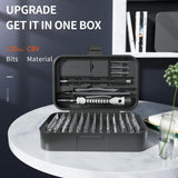 Combination Micro Electric Screwdriver Set Rechargeable Multi-purpose Mobile Phone Computer Home Repair Screw Driver Tool
