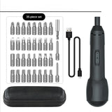 Electric Screwdriver Rechargeable Mini Home Set Screwdriver Driver Multifunction Cordless Electric Screwdrivers Hand Tool