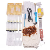 12 kinds 150 Pcs Beekeeping Tools Combination packages Scraper Royal king cage Protective Cover Electric wire embedding device