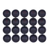 20 Pcs 12V 20A Amps On/Off/ 3 Position Terminal Round Rocker LED Toggle Switch Blue &amp; Red