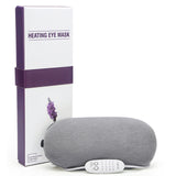 Heated Eye Mask Electric Heating Eye Pad with Heat &amp; Time Control Hot Compress For Puffy Eye Styes Blepharitis Sleeping Eye Mask
