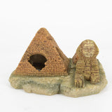 Fish Tank Aquarium Accessories Decoration Resin Pyramid Sphinx Aquarium Beautification Fish Tank Landscape Decoration Crafts