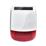 Wireless Solar Strobe Siren Waterproof 433MHz For Our PG103 106 107 W2B W3B W4B Home Burglar Wifi GSM Alarm System