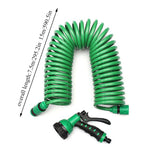 7.5M/15M Retractable Coil Magic Flexible Garden Water Hose For Car Hose Pipe Plastic Hoses garden Watering with Spray Guns