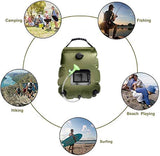 Water Bags 20L Outdoor Camping Solar Shower Bag Hiking Climbing Bath Bag Foldable Heating Camp Shower Switchable Shower Head