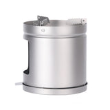 LIXADA  Tiatanium Camping Stove Outdoor Stove Wood Burning Stove Camping Pot Holder Firewood Bracket for Camping Picnic Hiking