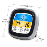 Food Cooking BBQ Thermometer With Six Probes and Timer For Oven Meat Grill Free App Control Dropshipping