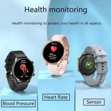 KT60 Smart Watch Bluetooth Call Music Playing AI Vouce Heart Rate Blood Pressure Health Monitoring Sports Bracelet Smartwatch