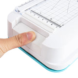 A4 Laminator Machine 9 Inch Thermal Laminator Built-in Paper Trimmer and Hole Puncher, Photo Plastic Film Laminating Machine