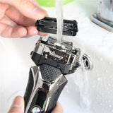 Magnetic Suspension Electric Shaver Waterproof 1.5 Hours Fast Charging Shaving Razor Professional 3 Blade Shaver + Extra Head 31