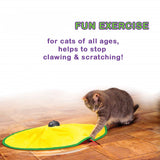 Automatic Rotating Cat Toy Interactive Electronic Wand Cat Toy for Indoor Auto Shut-Off Random Rotate FunnyPet Products for Cat
