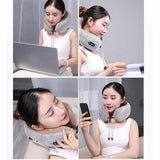 Multifunctional U-shaped pillow massage pillow Electric Neck Massager Portable Shoulder Cervical Massager Travel Home Car Relax