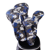 1 Set Golf Club Head Covers Camouflage Interchangeable Adjustable Wear Resistant Golf Wood Cover Set With Number 135UT Clubs Set