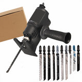 Electric Drill Modified To Electric Saw Reciprocating Jigsaw Adapter Accessories with Sawblade Power Tool Saws Drill To Jigsaw