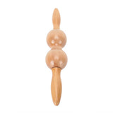 Wooden Exercise Roller Massager Body Muscle Relax Roller Massage Sticks Waist Back Neck Leg Manual Massager Health Care Tool