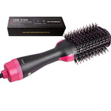 3 In 1 Hair Blower Brush Escova Secadora One Step Hair Curler Hot Air Brush Hair Straightener Comb Curling Styling Tools