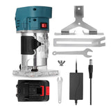 800W Wood Router Machines Tool Combo Kit Electric Woodworking Power Carpentry Manual Trimmer Tools EU Plug