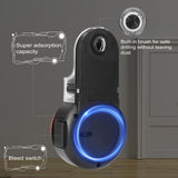2 In 1 Wall Electric Drilling Dust Collector Laser Level Electric Self-mounting Vacuum Sucker Lasing with 2 Horizontal Bubble