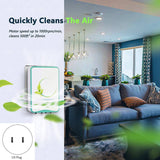 Air Purifiers Plug in for Home,Mini Portable Silent Air Purifier,for House Remove Toilet Pet Smell Smoke Odor