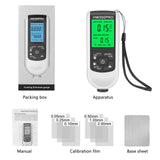 HW-300PRO Car Paint Film Tester Auto Coating Thickness Gauge FE/NFE Thickness Meter 0-2000UMcoating Measuring Manual Paint Tool