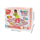 Children's Dance Mat Educational Toys For Kids Anti-Slip And Kids-Friendly Material Early Education Toys Gift For 3 4 5  Years