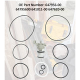 O-Ring Rebuild Kits &amp; 64762000 Trigger Valve Assembly Fit For D51844 D51845 D51822 And Porter Cable N566148 647956-00