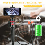 2-Way Industrial En-doscope Rechargeable Wi-Fi Transmission 2.0 Million Pixel Borescope 8 Led IP67 Waterproof Inspection Camera