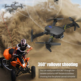 GD89-1 With Camera 4K HD Wifi FPV RC Quadrocopter Double Lens One-key Takeoff / Landing Drone 2.4 Ghz Multifunction Drones Toys