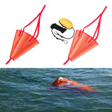 Sea Anchor float Marine Kayak Anchor Rowing Sock Brake Boat Fishing Canoe