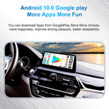 Wireless Android Auto CarPlay Ai Box 32G/64G Multimedia Player Navigation Upgrade Box Android 10 CarPlay for YouTube Netflix