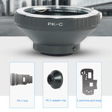 PK-C Lens Adapter Ring For Pentax PK Lens To C MOUNT Film Industrial Camera