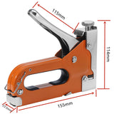 3 in 1 Stapler Nail Gun of 1000 Nails Staple Gun Nail Shooter Manual Staple Upholstery Furniture Nailer Tool Heavy Duty for Home