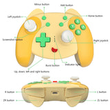 Wireless Bluetooth Auto Turbo Wake Up Gamepad PC Cartoon 6-Axis Gyroscope Controller for Nintendo Switch