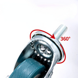 4pcs Heavy Duty 75mm Swivel Castor with Brake Trolley Casters wheels for Furniture