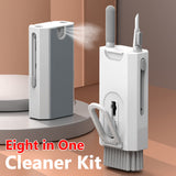 8IN1 Bluetooth Earphone Cleaning Tool for Airpods Pro 3 2 1 Headset Earbud Case Cleaner Kit Keyboard Clean Brush Pen Puller