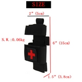 Tactical First Aid Kit, Can Match CAT Tourniquet Shear Tactical MOLLE Pouch / Belt Ideal Gift for First Aid Camping Hiking